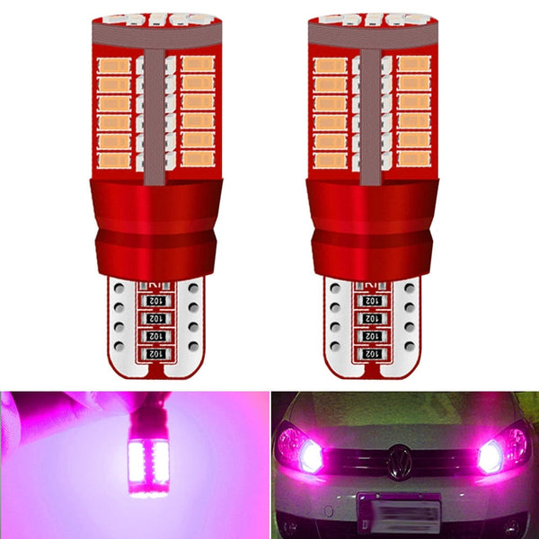 Planet Gates Red / T10 2pcs T10 W5W Car Interior Reading Dome Light Side Marker Lamp 168 194 LED Auto Wedge Parking Bulb For Golf 7 4 6 Mk7 5 Gti Mk5 3