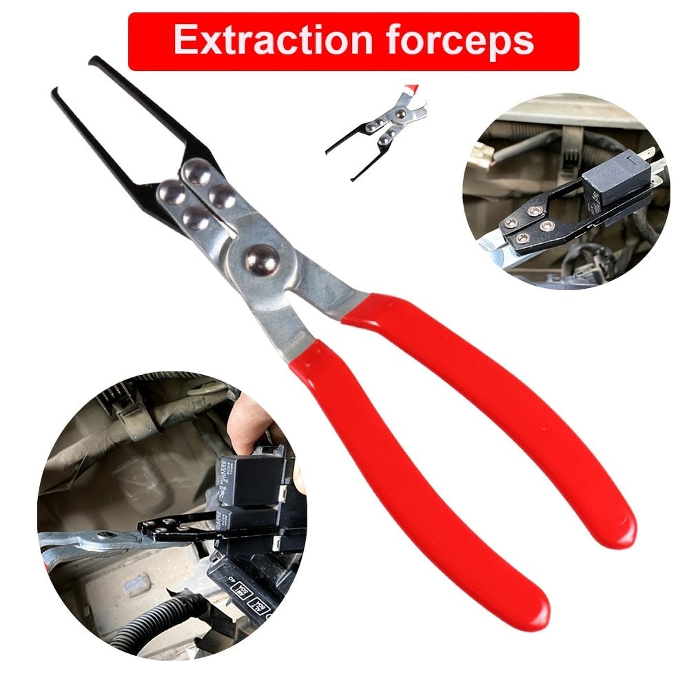 Planet Gates Red Universal Automotive Relay Disassembly And Extraction Pliers Extraction Forceps