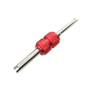 Planet Gates Red Universal Tire Valve Core Stems Remover Screwdriver Auto Truck Bicycle Wheel Repair Tool Dual Use Car Accessories Tire Remover