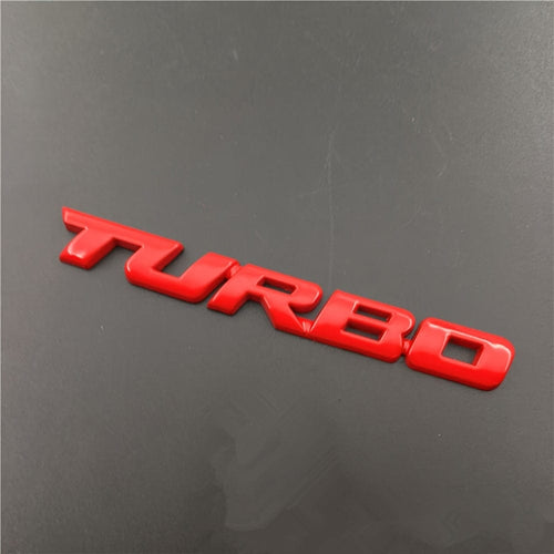 Planet Gates Red Upgrade Your Car With A Premium 3D Metal Turbo Emblem - Zinc Alloy Decal Sticker For All Cars! Car Tailgate Badge Decoration Auto Accessories