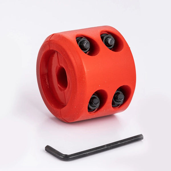 Planet Gates red Winch Cable Hook Stopper Essential Offroad ATV UTV Accessory for Universal Auto Safeguard your Rope with this Convenient Mount