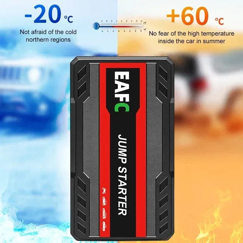 Planet Gates Red with Box / france Car Jump Starter Portable Car Battery Starter 12V Auto Starting Device with LED Light For Auto Battery Booster Buster