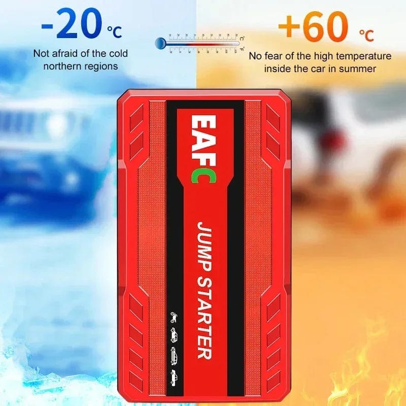 Planet Gates Red with box / spain Car Jump Starter Battery Power Bank 600A for Car Starter Portable Emergency Booster 12V Auto Starting Device Petrol Diesel