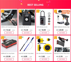 Planet Gates Red with box / spain Car Jump Starter Battery Power Bank 600A for Car Starter Portable Emergency Booster 12V Auto Starting Device Petrol Diesel