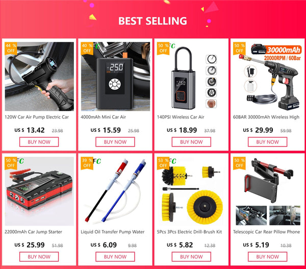 Planet Gates Red with box / spain Car Jump Starter Battery Power Bank 600A for Car Starter Portable Emergency Booster 12V Auto Starting Device Petrol Diesel