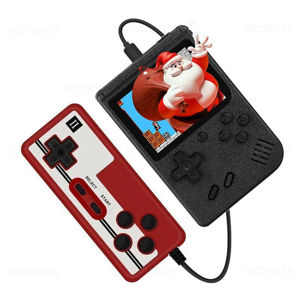 Planet Gates Red with gamepad Portable Retro Mini Video Game Console 8-Bit Handheld Game Player Built-in 500 games AV Out Game Console Gameboy videojuego
