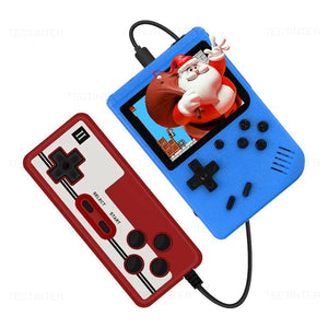Planet Gates Red with gamepad Portable Retro Mini Video Game Console 8-Bit Handheld Game Player Built-in 500 games AV Out Game Console Gameboy videojuego