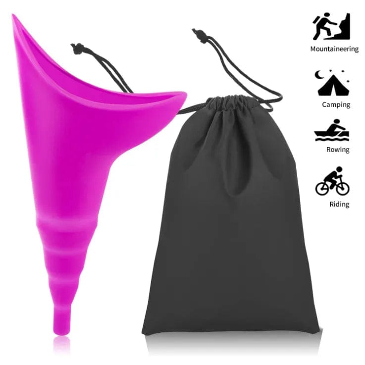 Planet Gates Red Woman Adult Piss Urine Bags For Car Travel Camping Patient Stand Toilet Outdoor Sports Trip Female Emergency  Pee Handy bag