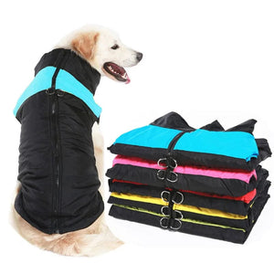 Planet Gates Red / XL Winter Pet Dog Clothes Warm Big Dog Coat Puppy Clothing Waterproof Pet Vest Jacket For Small Medium Large Dogs Golden Retriever