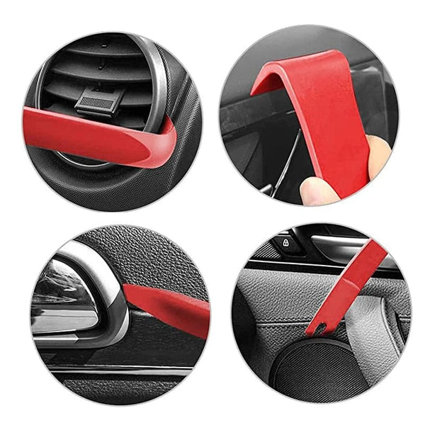 Planet Gates Red5 Car Panel Removal Set 5-Pcs Multifunctional Without Scratches Disassembly Panel And Audio Auto Door Trim Removal Tool Kit Blue