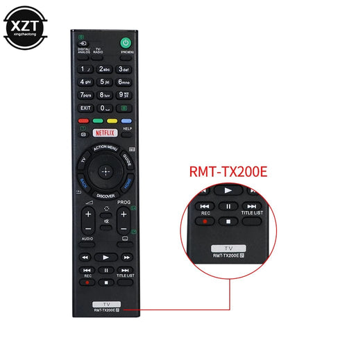 Planet Gates Remote Control For SONY TV RMT-TX200E RMT-TX200U TX200B, RMT-TX100U RMT TX300E TX300T TX300U TX300B TX300A Controller