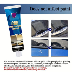 Planet Gates Repair Scratches & Swirls Instantly - 0.5/2/4oz Car Scratch & Swirl Remover Kit