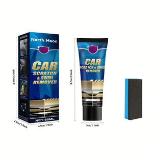 Planet Gates Repair Scratches & Swirls Instantly - 0.5/2/4oz Car Scratch & Swirl Remover Kit