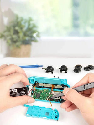 Planet Gates Replacement 3D Analog Joystick Thumb Stick For Nintendo Switch Joy Con Controller Sensor Module Potentiometer Repair Tool