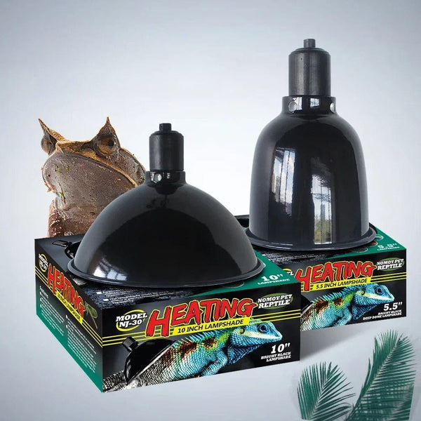 Planet Gates Reptile 5.5/8.5/10 Inch Deep Dome Lampshade Pet Snakes Lizards Geckos Terrariums Anti-scald Protective Shade Light Fixture