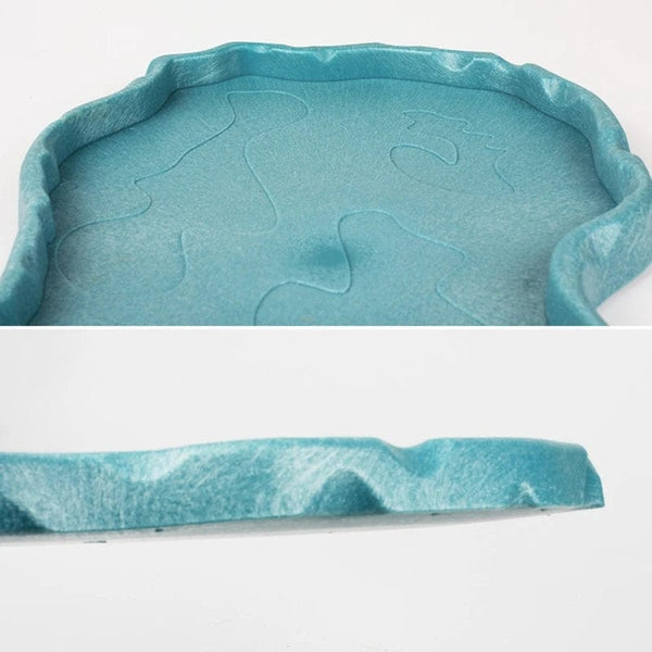 Planet Gates Reptile Bowls Terrarium Feeding Worm Dish Reptile Mealworm Feeder Dish Plastic Bowl for FROG  Snake Spiders Turtles