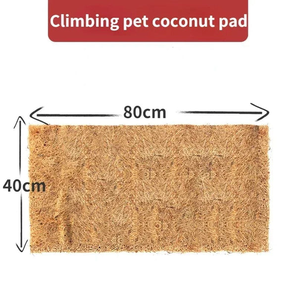 Planet Gates Reptile Carpet Natural Coconut Fiber Coir Tortoise Mat for Pet Terrarium Liner Reptile Supplies Lizard Snake Chamelon Turtle