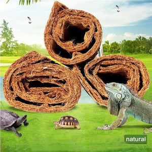 Planet Gates Reptile Carpet Natural Coconut Fiber Coir Tortoise Mat for Pet Terrarium Liner Reptile Supplies Lizard Snake Chamelon Turtle