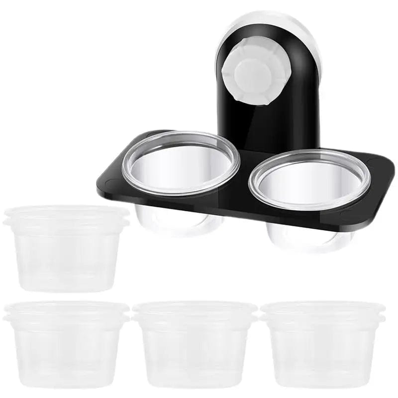 Planet Gates Reptile Tank Feeders Suction Cup Reptile Feeders Feeding Bowls Food Water Dishes Terrarium Breeding Feeders Box Pets Supplies