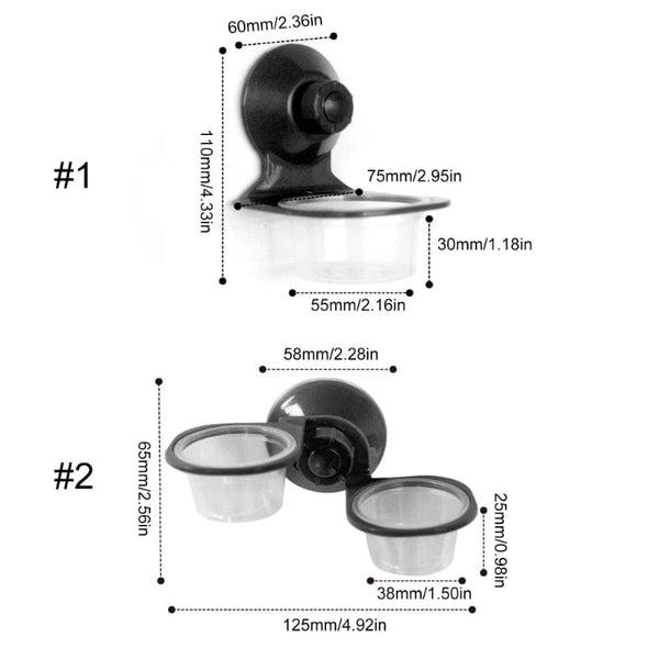 Planet Gates Reptiles Feeder Hanging Feeding Solid Food Water Basin for Terrarium Insect Spiders Reptiles Snake Geckos Pet Supplies