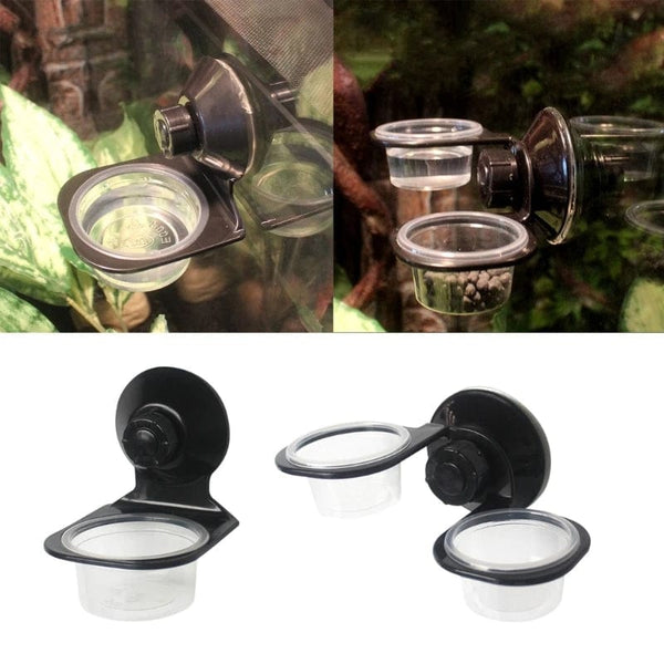 Planet Gates Reptiles Feeder Hanging Feeding Solid Food Water Basin for Terrarium Insect Spiders Reptiles Snake Geckos Pet Supplies