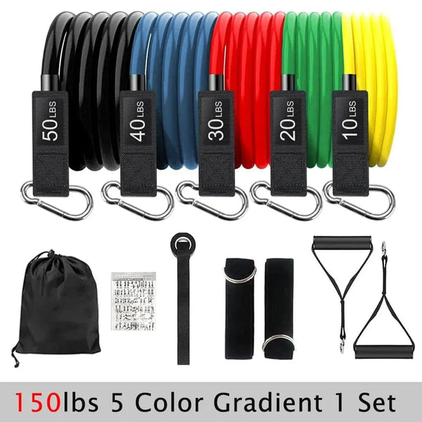 Planet Gates Resistance Bands Set Tension Pull Rope for Men Women Workout Exercise Bands for Fitness Home Gym Strength Training Equipment