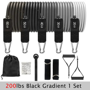 Planet Gates Resistance Bands Set Tension Pull Rope for Men Women Workout Exercise Bands for Fitness Home Gym Strength Training Equipment