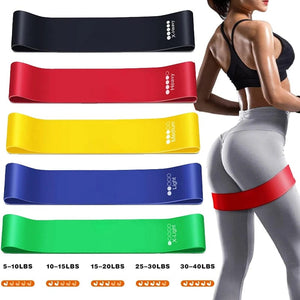 Planet Gates Resistance Loop Exercise Band Exercise Bands for Home Fitness Stretching Strength Training Physical Therapy Elastic Workout Band