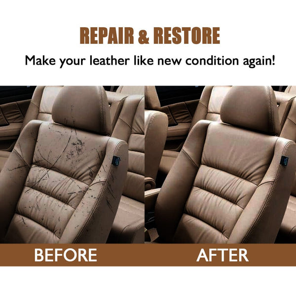 Planet Gates Restore Your Car Seats & Steering Wheel with 20ml Leather Repair Gel - Home Leather Refurbishment Made Easy!