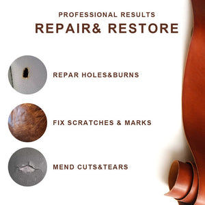 Planet Gates Restore Your Car Seats & Steering Wheel with 20ml Leather Repair Gel - Home Leather Refurbishment Made Easy!