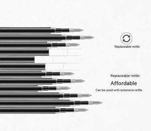 Planet Gates Retractable Gel Pen,Black, Red,Blue Ink Ballpoint for Writing,Office and School Supplies,Stationery,0.5mm Retractable,12 Pcs Box