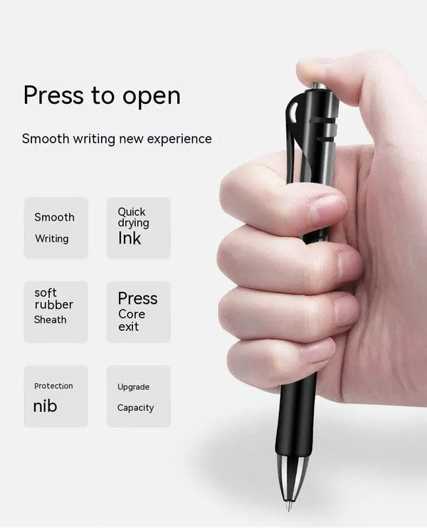 Planet Gates Retractable Gel Pen,Black, Red,Blue Ink Ballpoint for Writing,Office and School Supplies,Stationery,0.5mm Retractable,12 Pcs Box