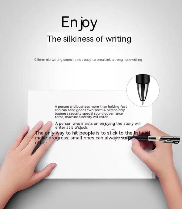 Planet Gates Retractable Gel Pen,Black, Red,Blue Ink Ballpoint for Writing,Office and School Supplies,Stationery,0.5mm Retractable,12 Pcs Box