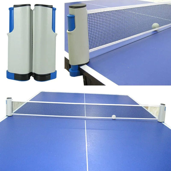 Planet Gates Retractable Table Tennis Net Portable Ping Pong Net 175cm Scalable Suit for any Table