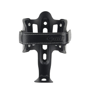 Planet Gates Retro Black ODI Bicycle Bottle Cage Retro Cowhide Aluminum Alloy 53g Water Cup Holder for MTB Road Folding Bike Cycling Equipment Bike Parts