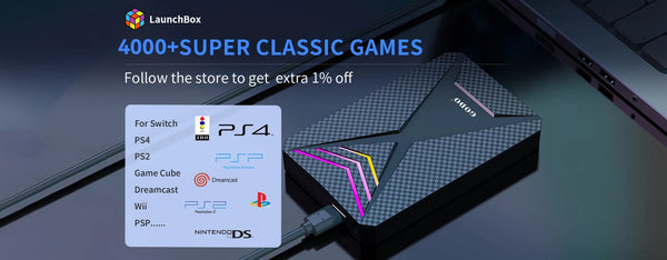 Planet Gates Retrobat & Playnite Retro Game Console 500GB Gaming HDD for PS3/PS2/Switch/Wii/WiiU for PC/Laptop with 38200+ Retro/AAA/PC Games