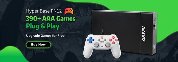 Planet Gates Retrobat & Playnite Retro Game Console 500GB Gaming HDD for PS3/PS2/Switch/Wii/WiiU for PC/Laptop with 38200+ Retro/AAA/PC Games