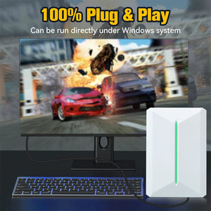 Planet Gates Retrobat & Playnite Retro Game Console 500GB Gaming HDD for PS3/PS2/Switch/Wii/WiiU for PC/Laptop with 38200+ Retro/AAA/PC Games