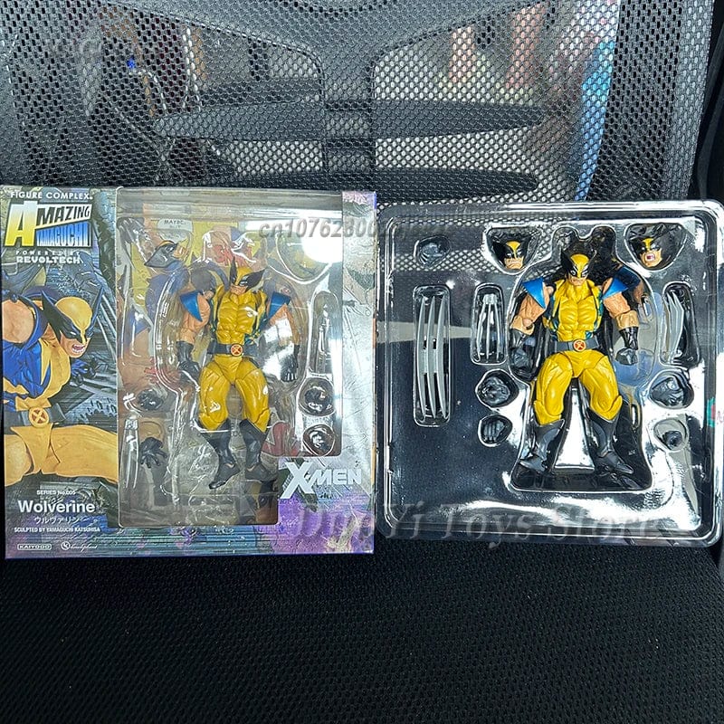 Planet Gates Revoltech YAMAGUCHI Wolverine Action Figure Wolverine Logan Toys X-Men Model Toy Joint Movable Doll Decor Birthday Gift For Kids