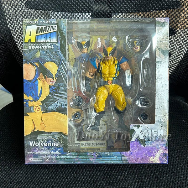 Planet Gates Revoltech YAMAGUCHI Wolverine Action Figure Wolverine Logan Toys X-Men Model Toy Joint Movable Doll Decor Birthday Gift For Kids