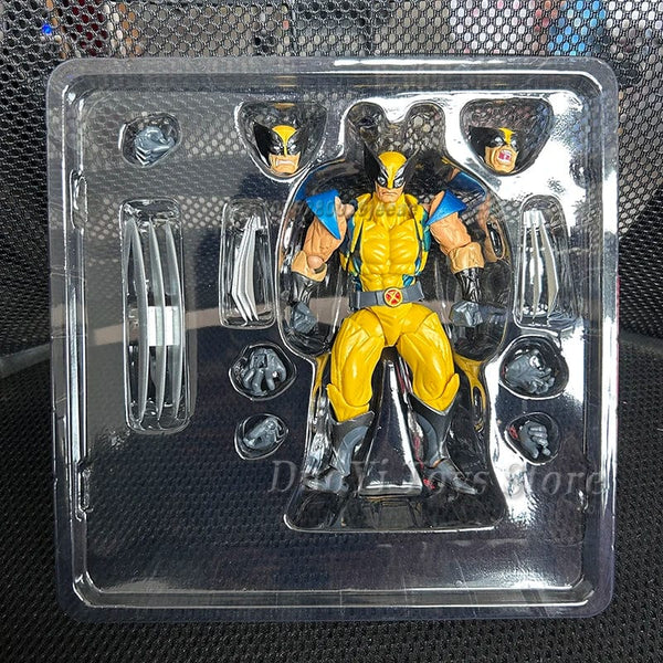 Planet Gates Revoltech YAMAGUCHI Wolverine Action Figure Wolverine Logan Toys X-Men Model Toy Joint Movable Doll Decor Birthday Gift For Kids