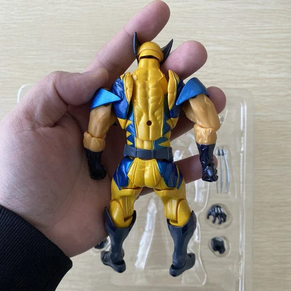 Planet Gates Revoltech YAMAGUCHI Wolverine Action Figure Wolverine Logan Toys X-Men Model Toy Joint Movable Doll Decor Birthday Gift For Kids