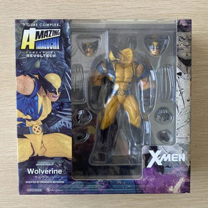 Planet Gates Revoltech YAMAGUCHI Wolverine Action Figure Wolverine Logan Toys X-Men Model Toy Joint Movable Doll Decor Birthday Gift For Kids