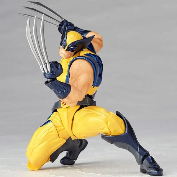 Planet Gates Revoltech YAMAGUCHI Wolverine Action Figure Wolverine Logan Toys X-Men Model Toy Joint Movable Doll Decor Birthday Gift For Kids