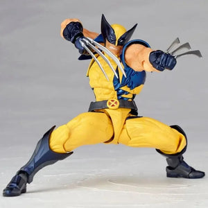 Planet Gates Revoltech YAMAGUCHI Wolverine Action Figure Wolverine Logan Toys X-Men Model Toy Joint Movable Doll Decor Birthday Gift For Kids