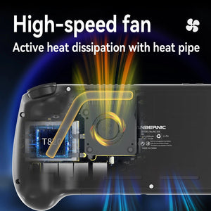 Planet Gates RG556 Black 256G / Russian Federation / Only Game Console ANBERNIC RG556 Handheld Game Console Unisoc T820 Android 13 5.48 inch AMOLED Screen 5500mAh WIFI Bluetooth Retro Video Players