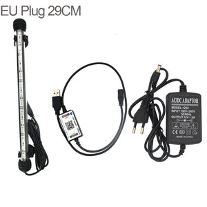 Planet Gates RGB Aquarium Light Marine Bluetooth Controller Fish Tank Led Lighting Fixture For Aquarium Led Light Submersible Fish Tank Light