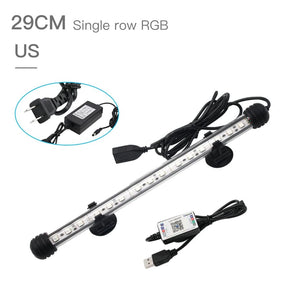 Planet Gates RGB Aquarium Light Marine Bluetooth Controller Fish Tank Led Lighting Fixture For Aquarium Led Light Submersible Fish Tank Light