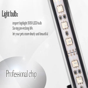 Planet Gates RGB Aquarium Light Marine Bluetooth Controller Fish Tank Led Lighting Fixture For Aquarium Led Light Submersible Fish Tank Light