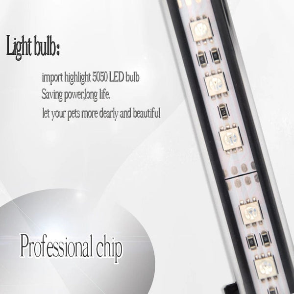 Planet Gates RGB Aquarium Light Marine Bluetooth Controller Fish Tank Led Lighting Fixture For Aquarium Led Light Submersible Fish Tank Light